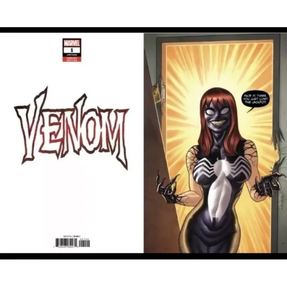 Marvel Venom 1 Virgin Joe Quinones Variant Comic NM Spider-man Carnage X Dc Lee - Picture 8 of 8